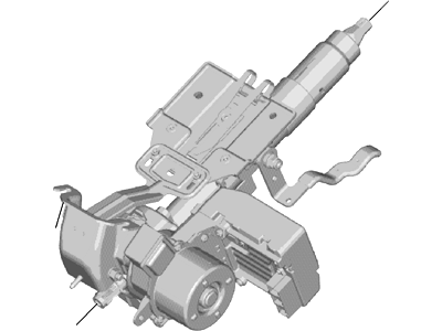Ford C1BZ-3C529-A Column Assy - Steering