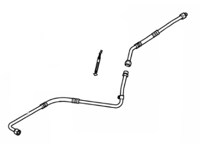 Ford 4G7Z-19835-AA Tube Assembly 4G7Z-19835-AA Ford Tube Assembly Illustration 1 of 1