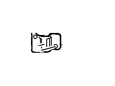 Mercury 5F2Z-17246A10-AA Striker - Door Locking Mechanism