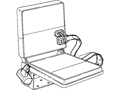 Ford XL5Z-13613B84-AAA Kit - Child Seat Coupling Belt     