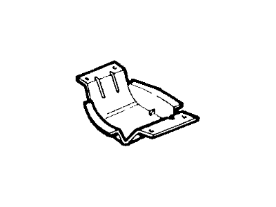 Ford F5TZ15112B32A Deflector