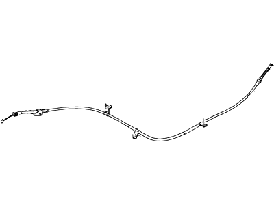 Mercury Parking Brake Cable - AE5Z-2A815-D