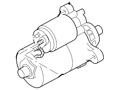 Ford 6L5Z-11002-BRM Starter Motor Assy