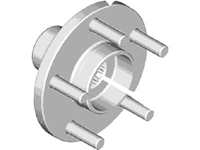 Lincoln CV6Z-1104-D Hub Assy - Wheel