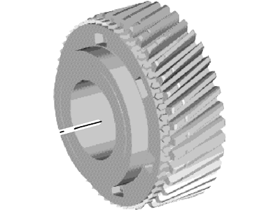Ford BE8Z-7110-A Gear - Mainshaft 4Th Speed