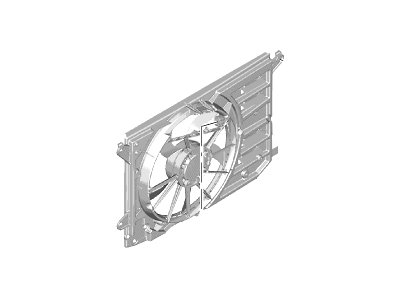Ford DS7Z-8C607-A Motor And Fan Assy - Engine Cooling