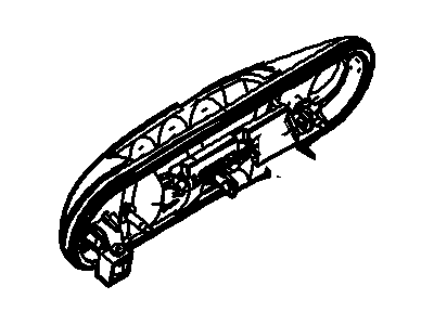 Mercury 6L2Z-7822405-AAA Handle Assy - Door - Outer