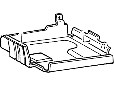 Ford YL5Z-10755-BA Bracket - Battery Hold Down        