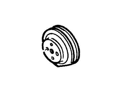 Ford F6TZ-8509-AA Pulley - Water Pump