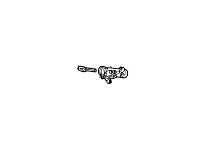 Mercury Ignition Lock Cylinder - F1KY-5422050-E