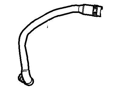 Mercury XF2Z-8075-BA Hose - Supply Tank To Radiator