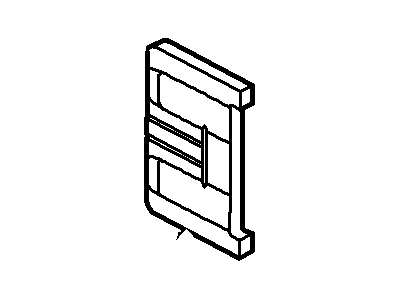 Lincoln F7LZ-14A003-AA Cover - Fuse Box
