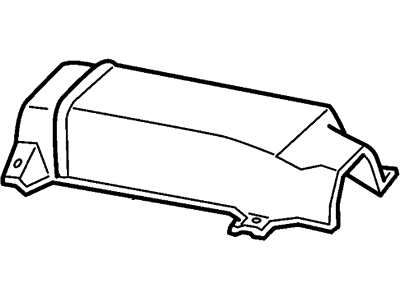 Mercury F8RZ6311404A Heat Deflector