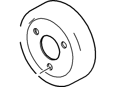 Lincoln 1S7Z-8509-AB Pulley - Water Pump