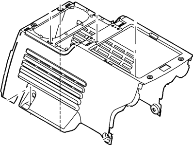 Ford 8A8Z-74045C22-AA Console Assy