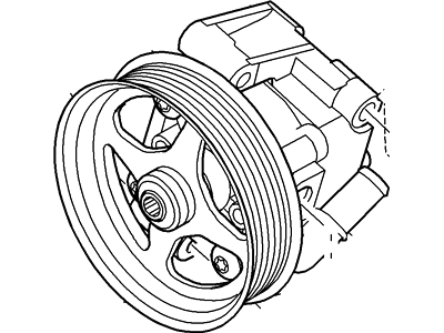 Lincoln 4U2Z-3V674-DERM Pump Assy - Power Steering