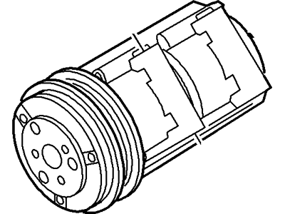 Mercury Sable A/C Compressor - F77Z-19V703-AARM