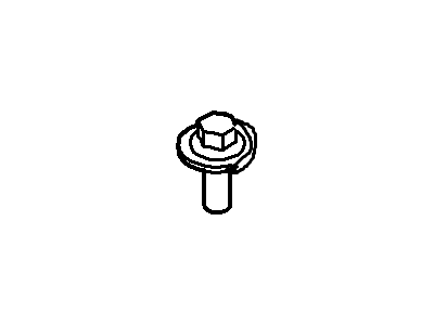 Ford -W709428-S424 Screw And Washer Assy