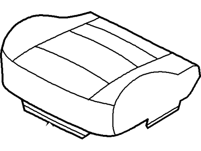 Ford 5C3Z-2562900-RAB Cover Assy - Seat Cushion