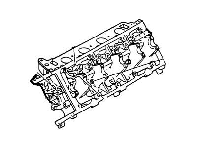 Mercury Cylinder Head - 2W7Z-6049-HARM