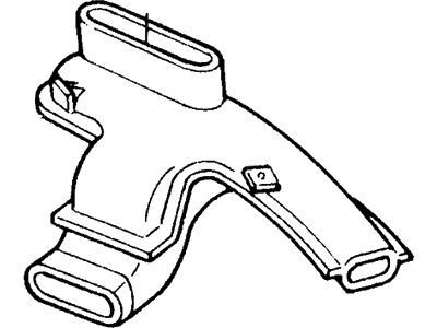 Ford XF2Z-18C433-BA Duct Assembly