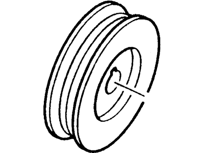 F5TZ-6316-AA Ford Pulley - With Vibration Damper Illustration 1 of 1