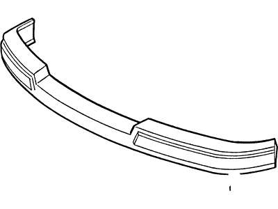 Lincoln FOVY17C829F Molding - Bumper Protection Passenger Side