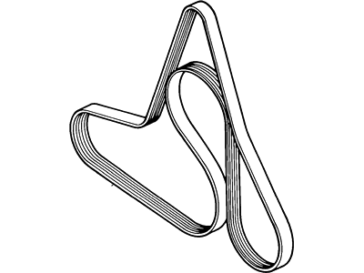 Mercury Colony Park Drive Belt - D9PZ-8620-F