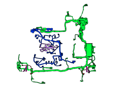 Ford DG1Z-14290-LA Wiring Assy