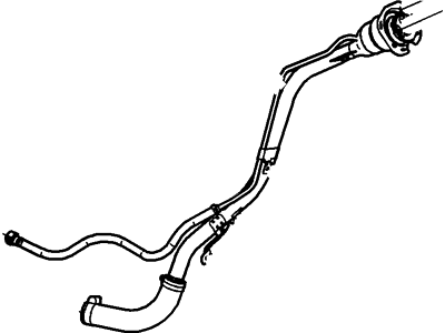 Mercury AL8Z-9034-A Pipe - Fuel Filler