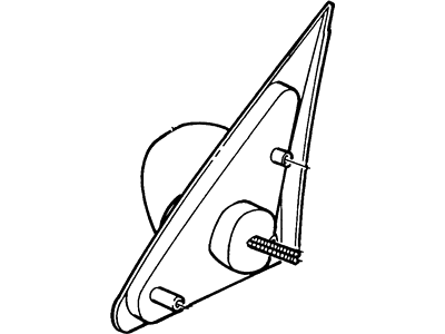Mercury Mystique Car Mirror - F8RZ-17682-FA