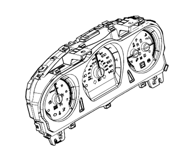 Ford AG1Z-10849-LB Instrument Cluster