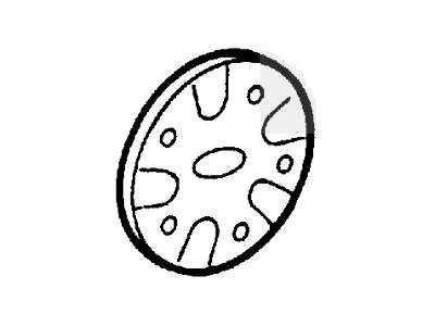 Ford YS4Z-1130-CB Cover - Wheel                      