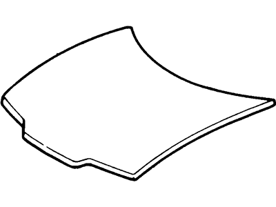 Mercury Hood - XF5Z-16612-AA