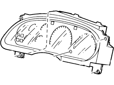 Ford 5C7Z-10849-DA Instrument Cluster                 