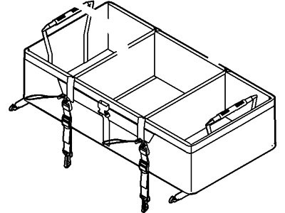 Ford AE5Z-78115A00-B Compartment Assy - Rear Stowage