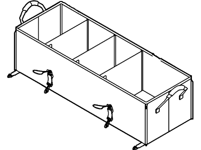 Ford AE5Z-78115A00-A Compartment Assy - Rear Stowage