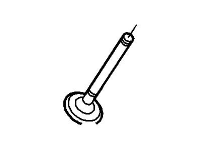 Lincoln Exhaust Valve - 1W4Z-6505-AA