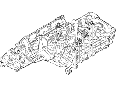 2005 Lincoln LS Cylinder Head - 1X4Z-6049-AARH