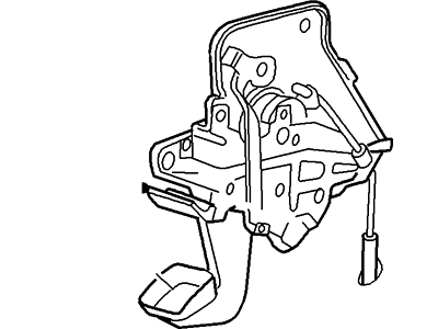 Ford F87Z-2780-AA Parking Brake Control