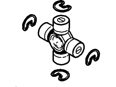 Ford 7L1Z-4635-A Kit - Universal Joint Repair, Front