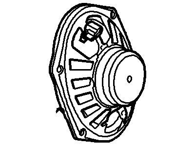 Lincoln 3W4Z-18808-AA Speaker Assy