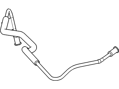 2013 Ford Mustang Clutch Hose - BR3Z-7A512-AA