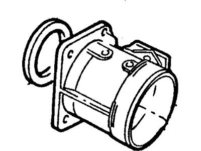1994 Ford Ranger Mass Air Flow Sensor - FO7Z-12B579-AARM
