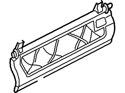Mercury 8L2Z-18A361-A Flap - Heater Air Outlet