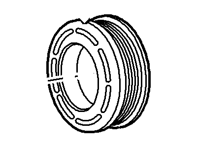 Lincoln 6L2Z-19D784-AA Pulley - Compressor