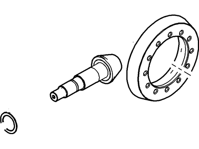 Ford 8C3Z-4209-A Gear And Pinion Assembly - Driving