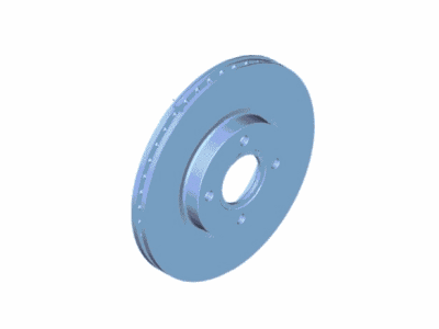 Ford GU2Z-1V125-C Rotor Assy