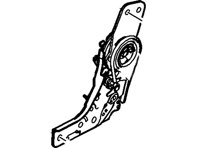 Ford DU5Z-7461382-F Catch Assembly, Passenger Side