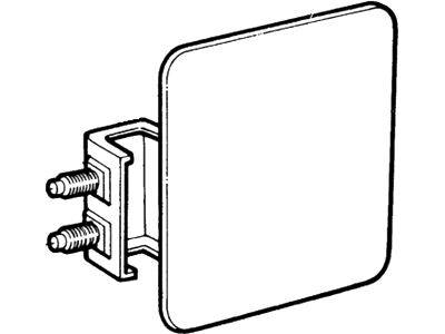 Ford E8TZ-83405A26-A Fuel Door
